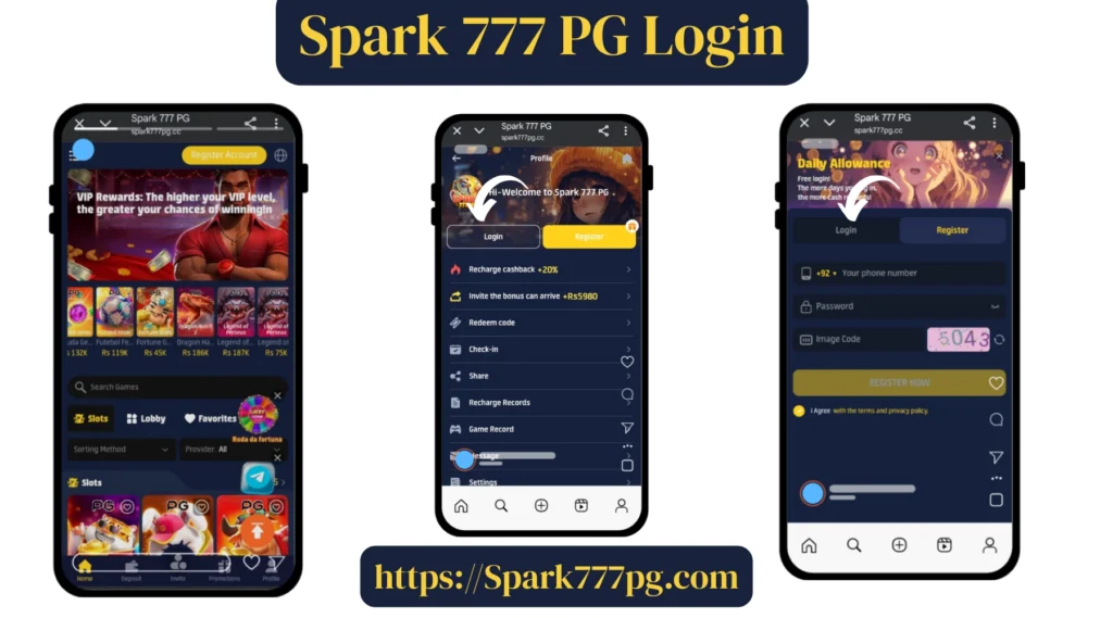 Spark 777 PG Game login