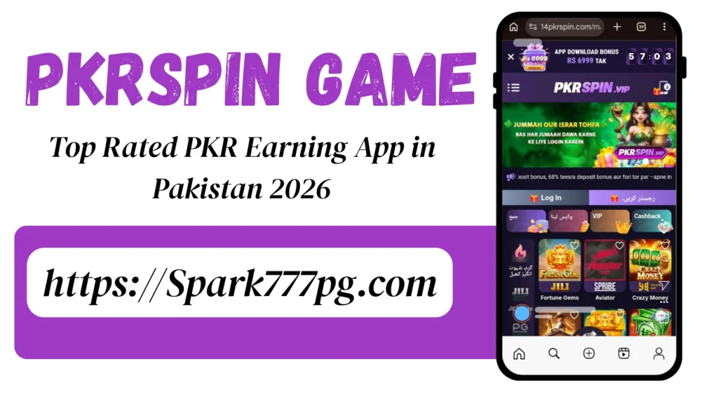 PKR Spin Game interface screenshot